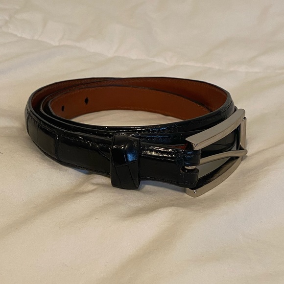 Cole Haan Genuine American Alligator Belt - Picture 8 of 9